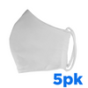 Washable Blue Cloth Face Mask (5 Pack)